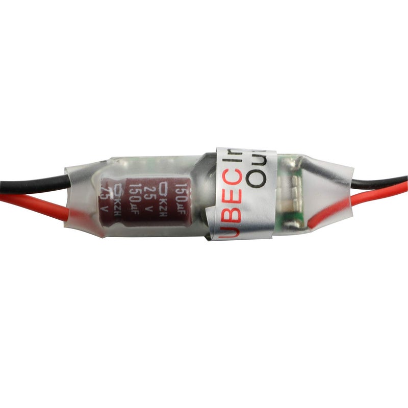 RLECS 5V 3A External UBEC Voltage Regulator Support 2S-5S Receiver Power Supply for RC Airplane Aircraft - Image 2